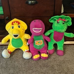 Barney and friends plush with music
